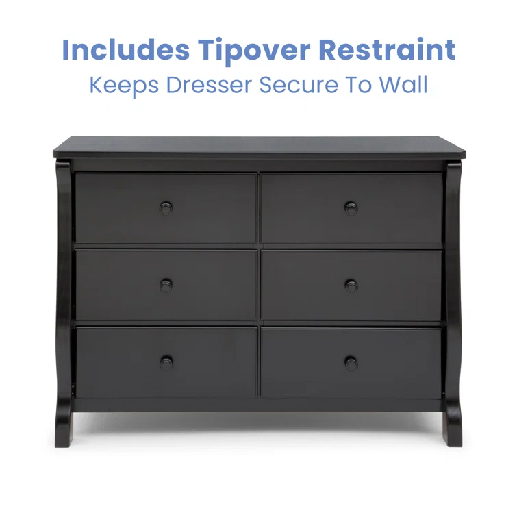 Universal Double Dresser -Made of Solid Woods