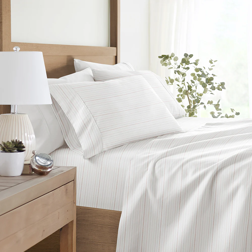 Soft Stitch Stripe 4-Piece Pattern Sheet Set (Sale)