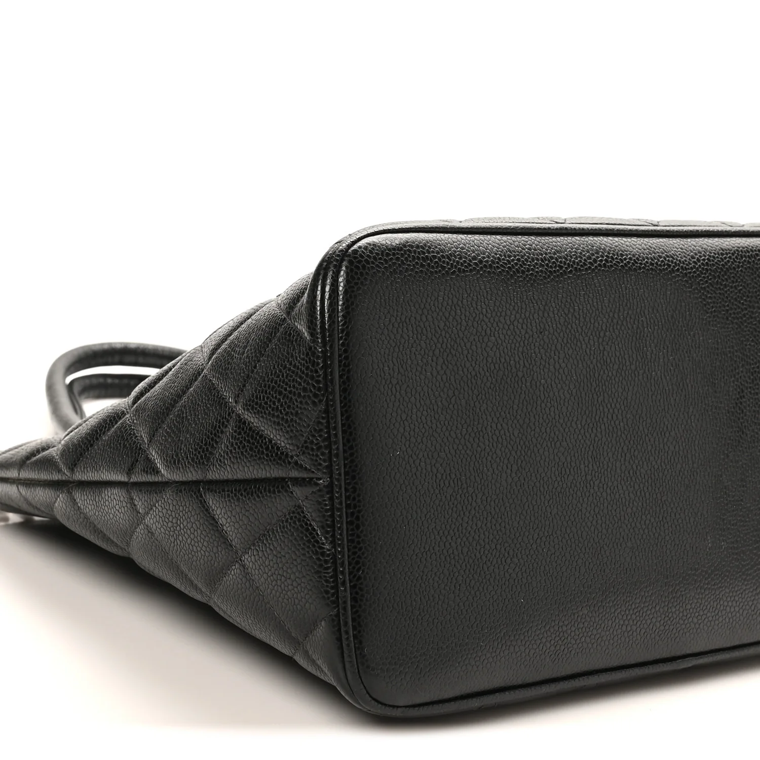 Caviar Quilted Medallion Tote Black - Top Club