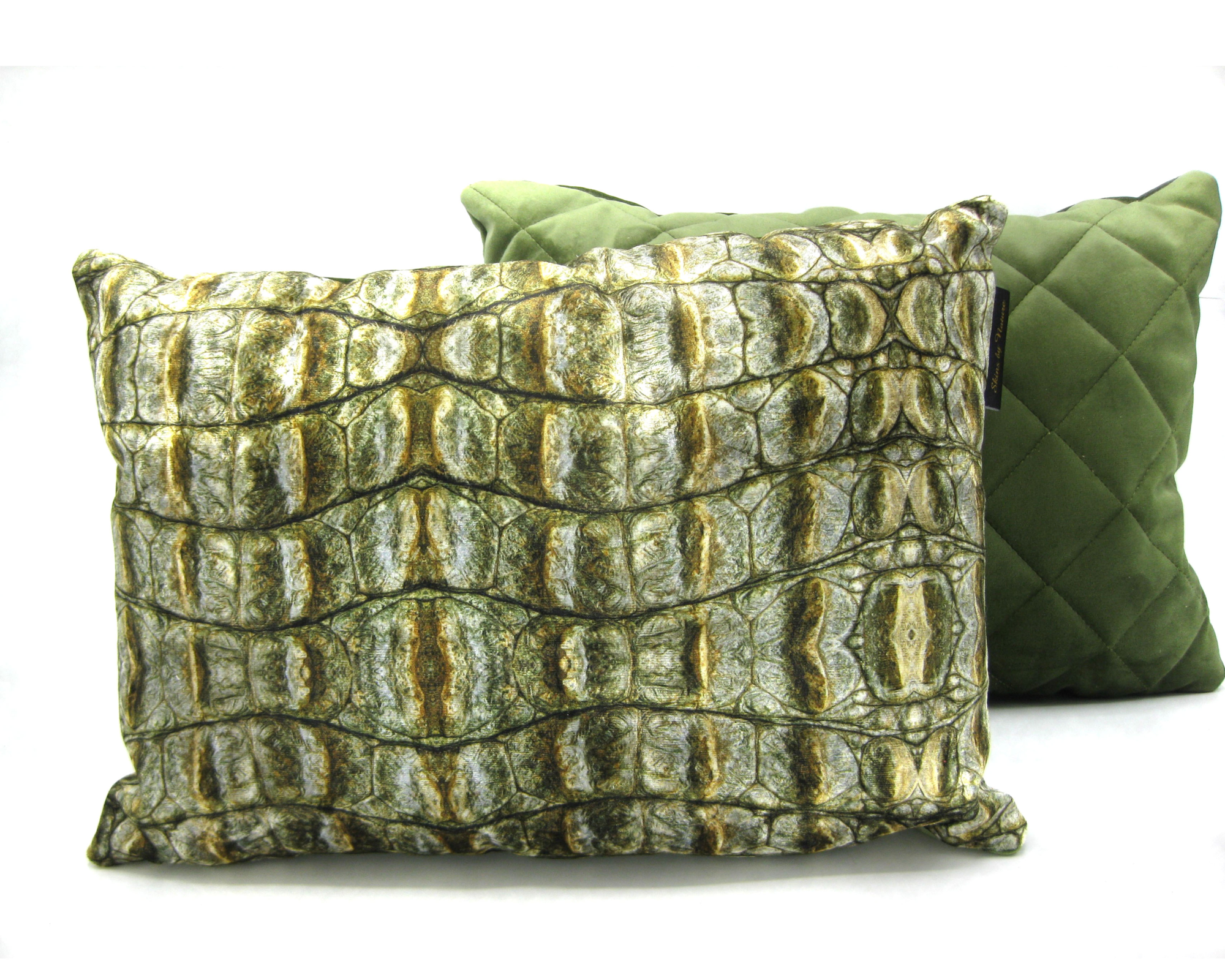 Kussen Crocoprint 50 x 35 cm