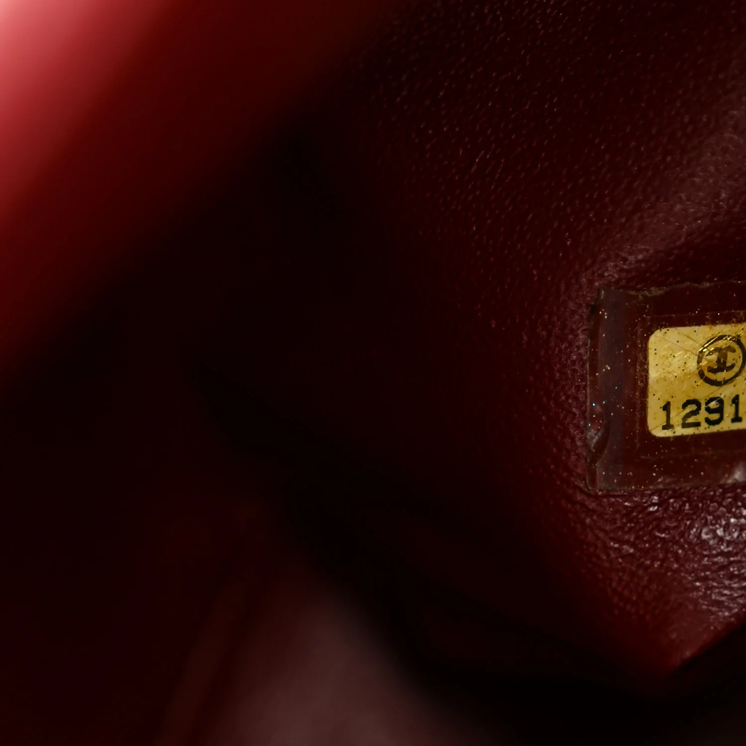 Caviar Quilted Jumbo Single Flap Dark Red - Top Club