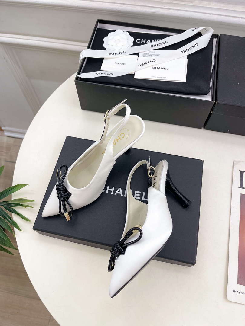 Chanel Women's Fashion Slingbacks Shoes C93484 - Sneaker Replica Workshop