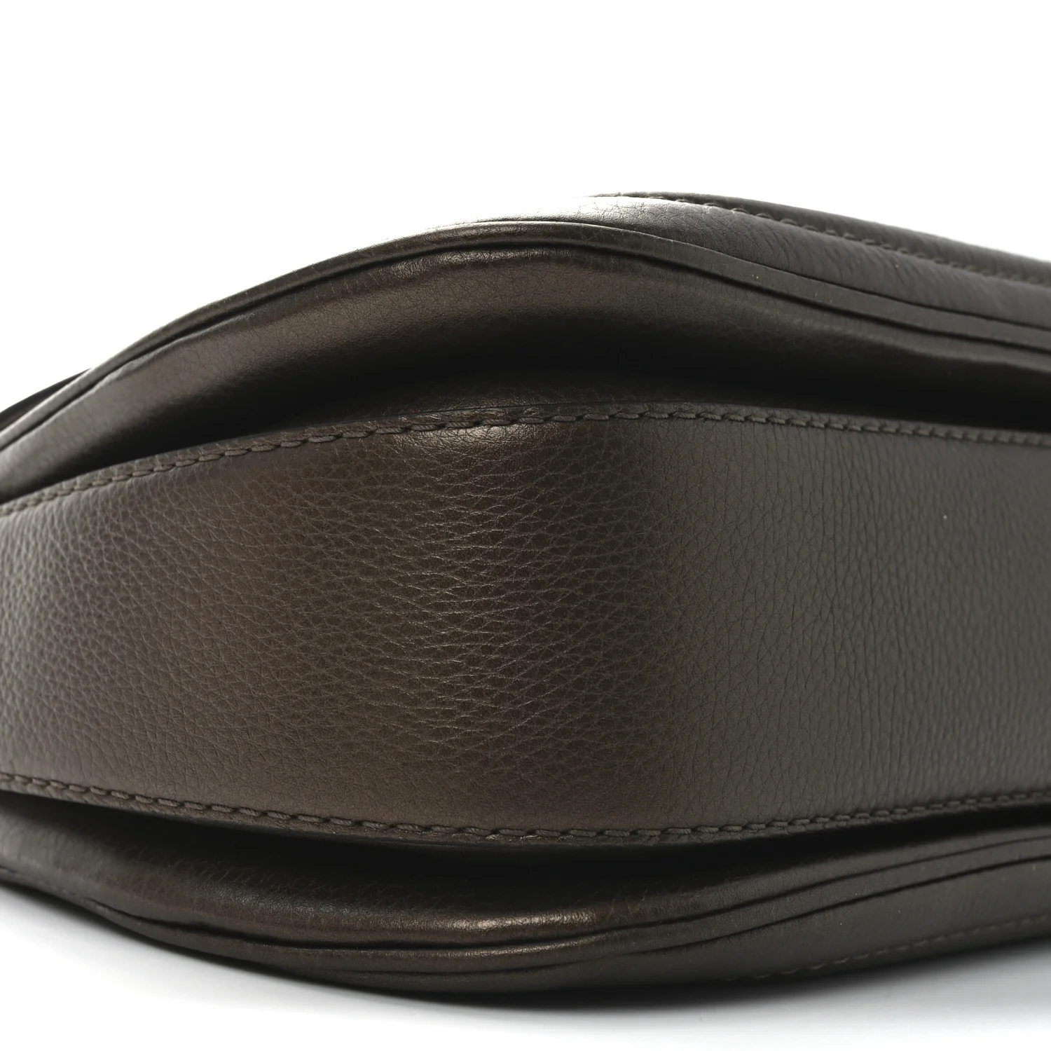 Metallic Calfskin Medium New Bamboo Top Handle Bag Bronze - Top Club