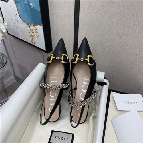 gucci horsebit chain low heel sandals - Sneaker Replica Workshop