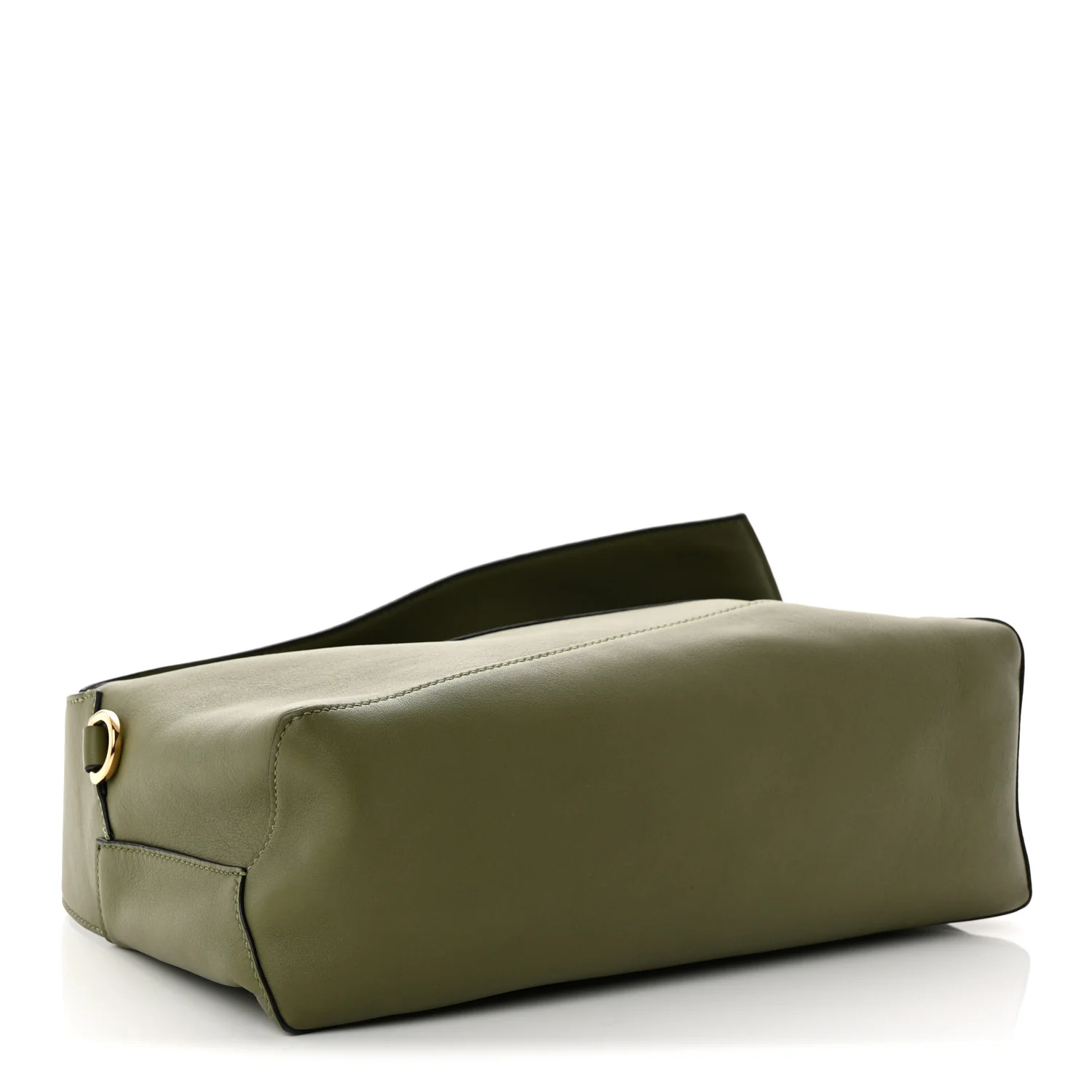 Calfskin Puzzle Hobo Avocado - Top Club