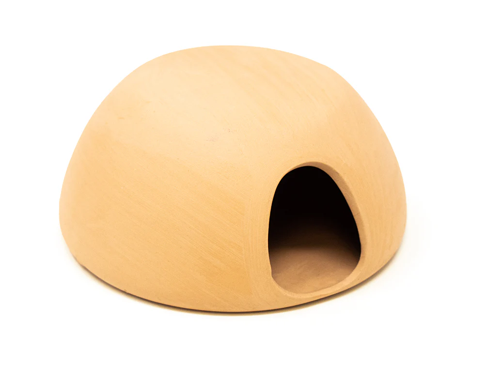 Ceramic Dwarf Cichlid Breeding Hut