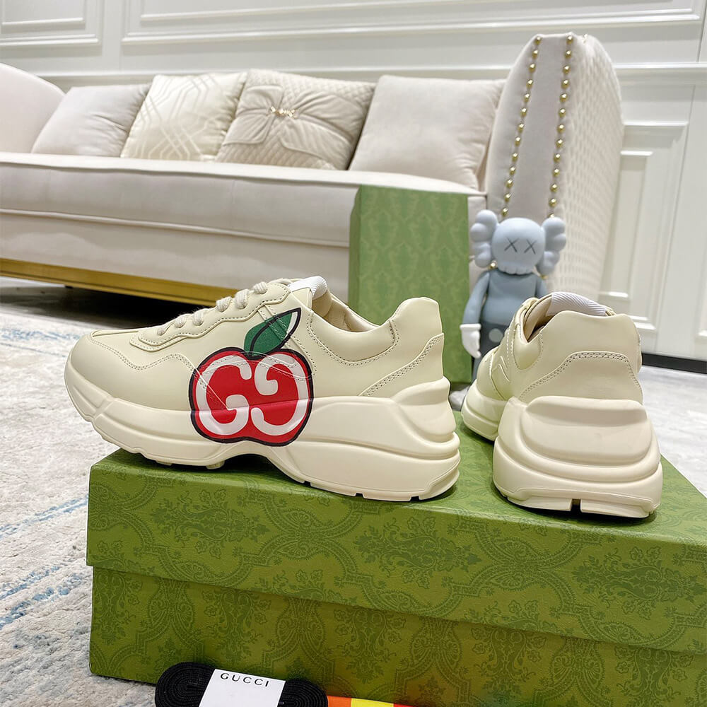 Gucci Rhyton Apple-print Sneaker - Top Club