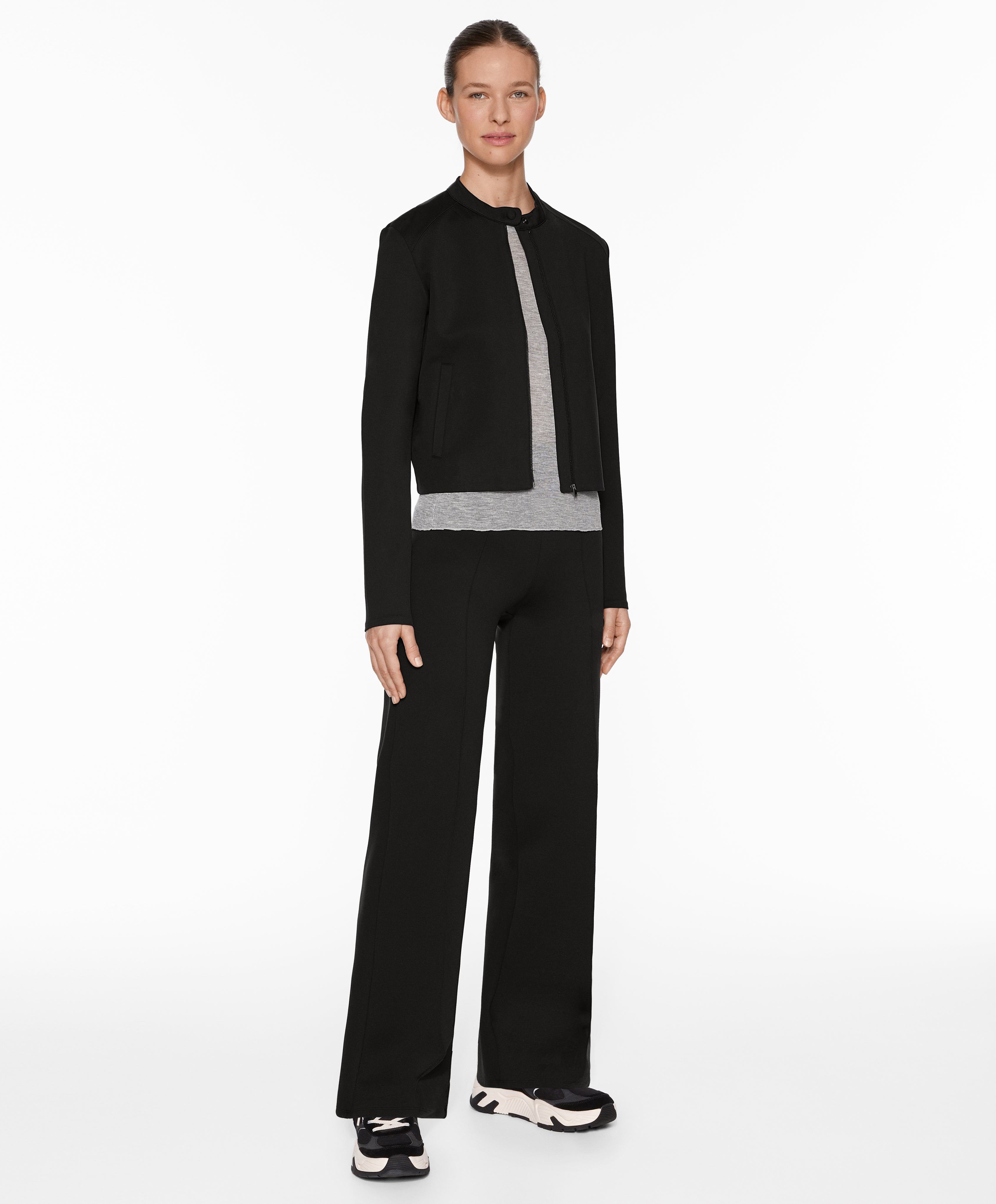 OYSHO Extra-fine long-sleeved T-shirt