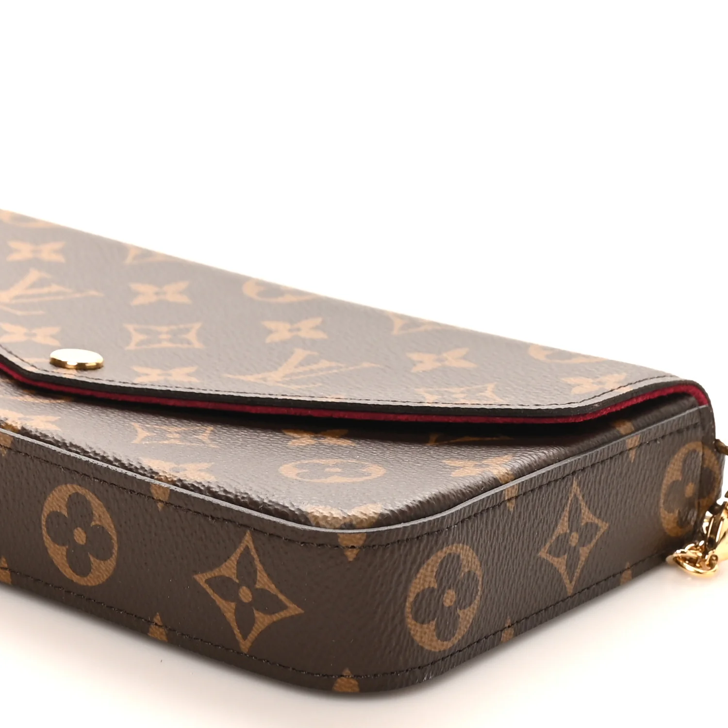 Monogram Pochette Felicie Chain Wallet Fuchsia - Top Club