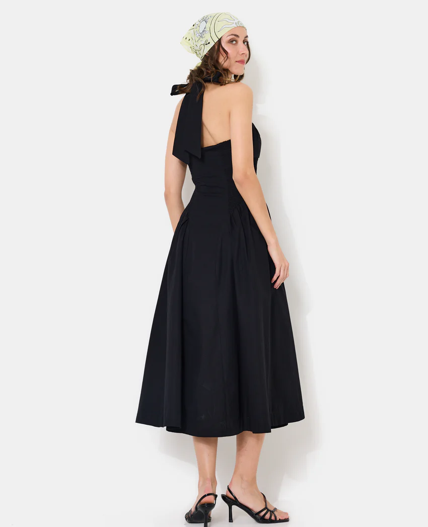 Pimkie Robe longue évasée avec smocks