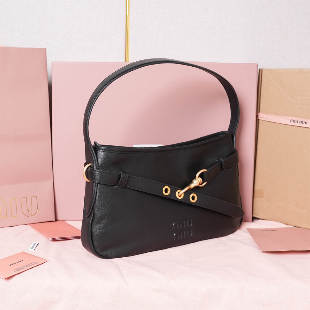 MIUMIU Regular Aventure nappa leather bag(HIGH-END GRADE) - Top Club