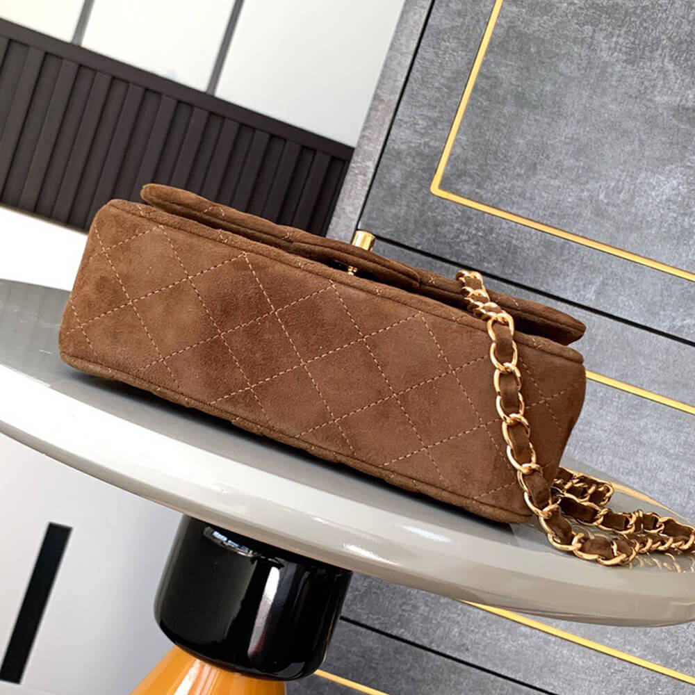 CHANEL SUEDE MINI FLAP BAG(HIGH-END GRADE) - Top Club