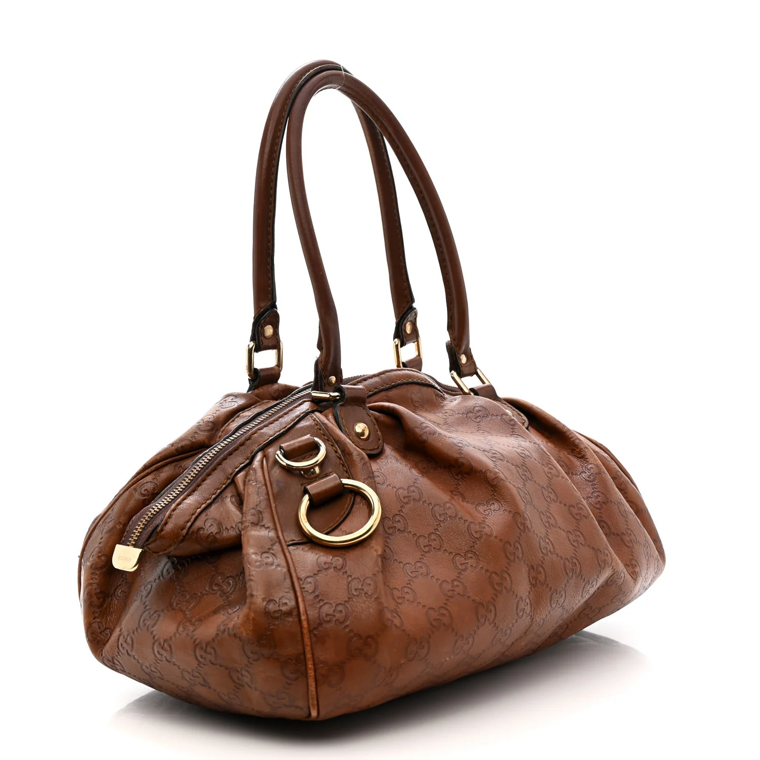 Guccissima Medium Sukey Tote Brown - Top Club
