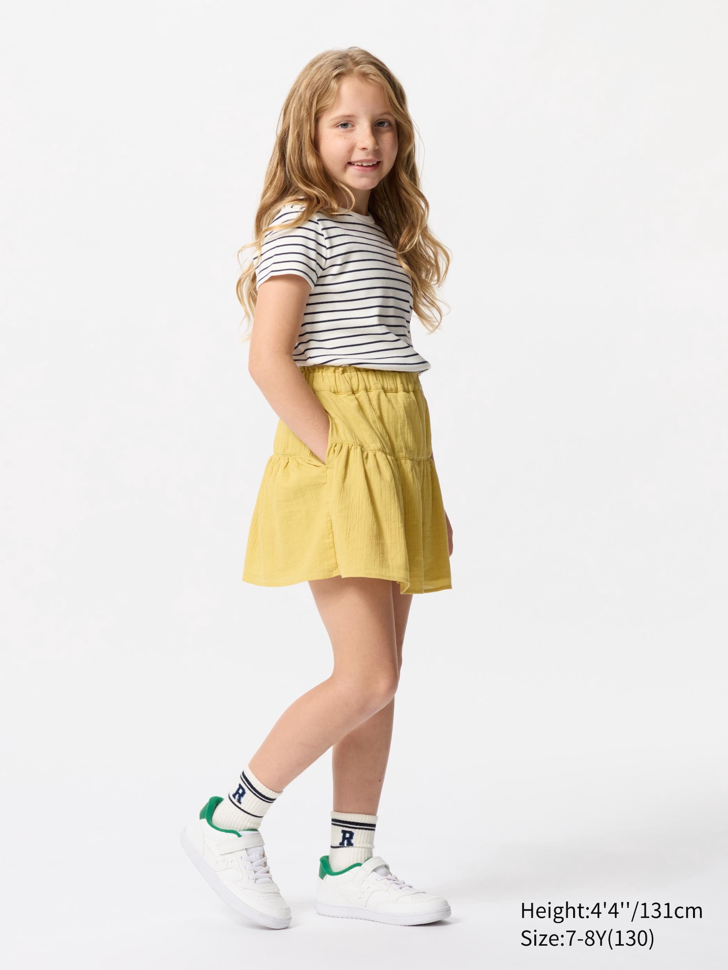 GIRLS Tiered Mini Skort