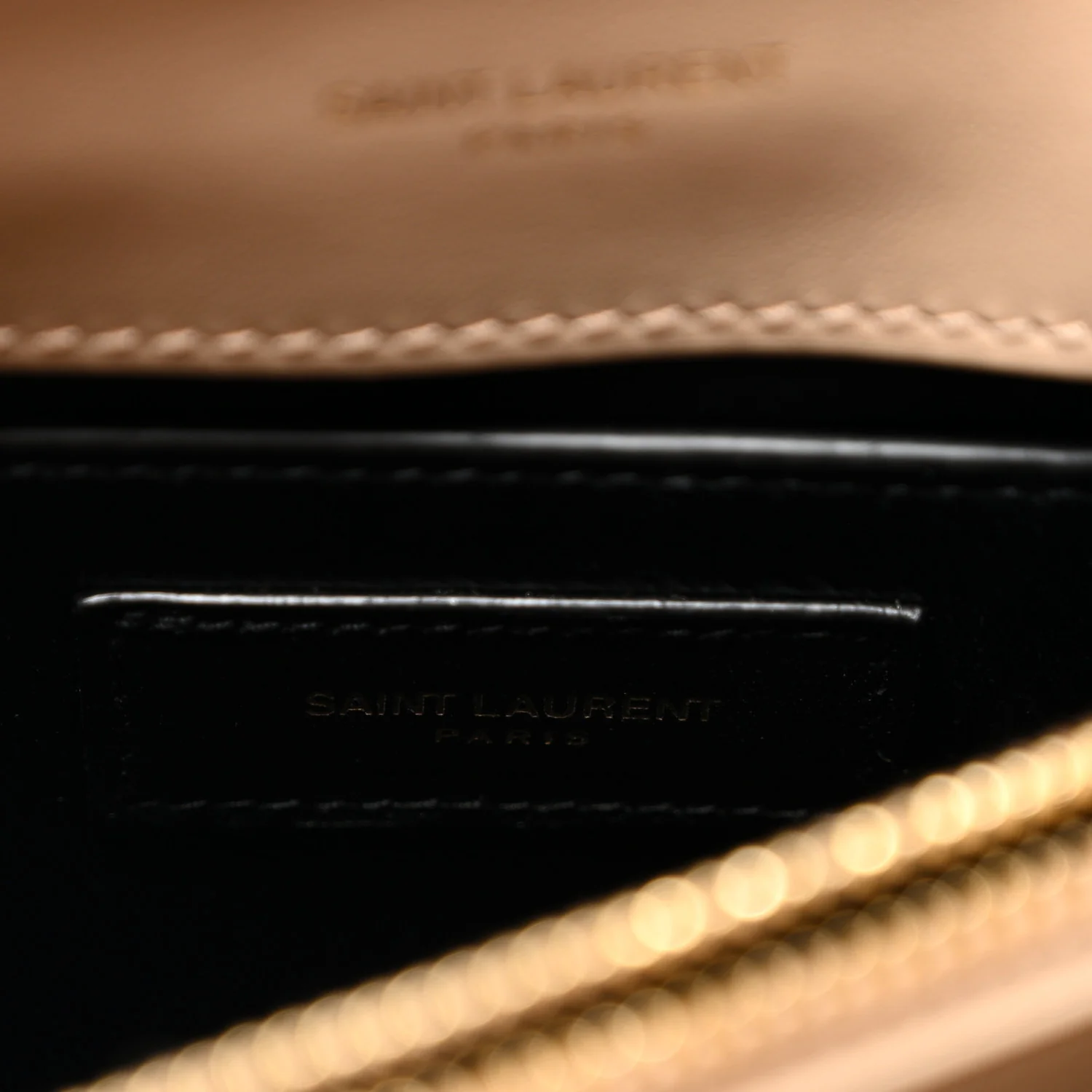 Calfskin Y Quilted Monogram Small Loulou Chain Satchel Dark Beige - Top Club