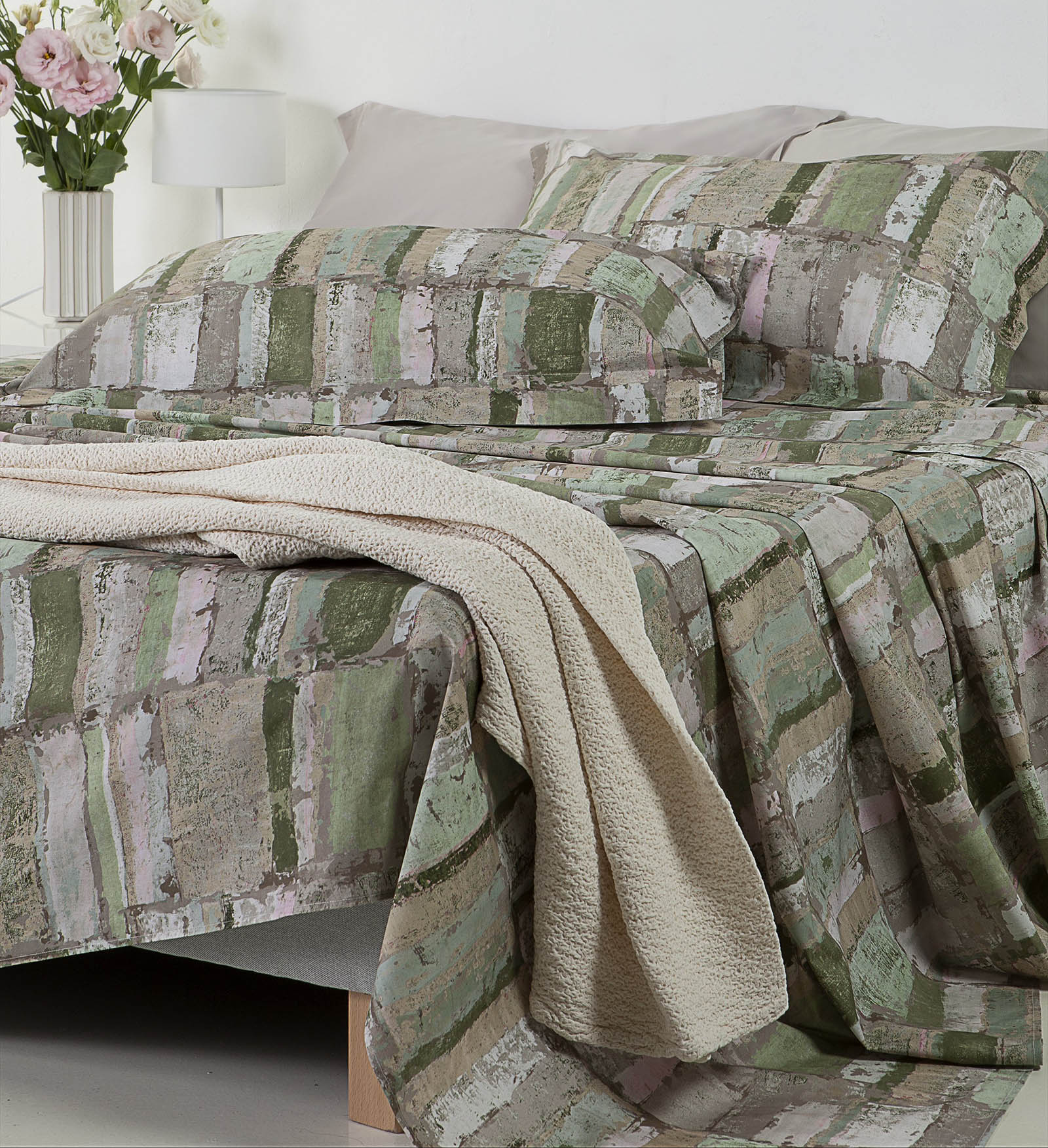 Copripiumino Con Federe In Percalle Mood Matrimoniale