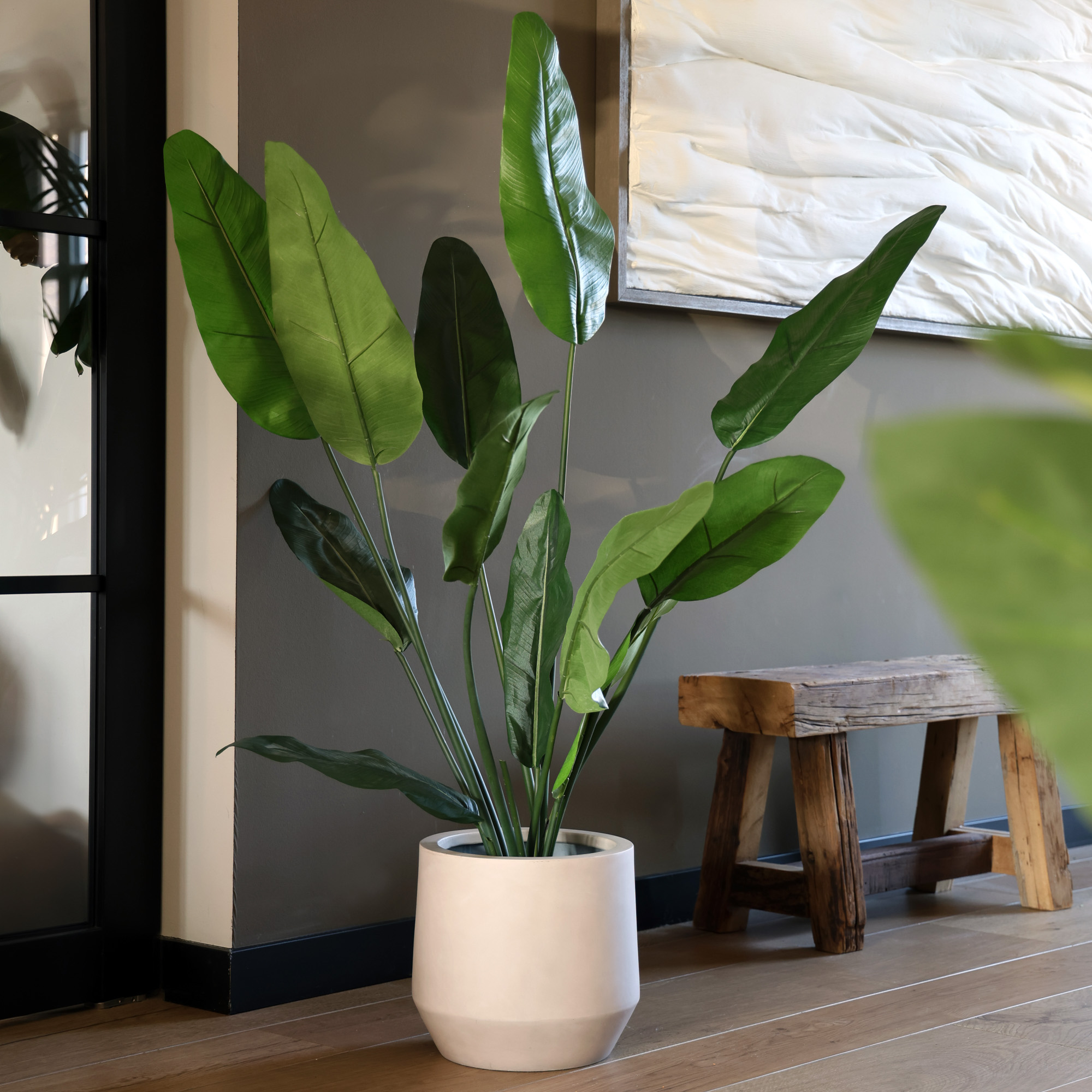 Bloempot Krabi matte Ø31 cm sand