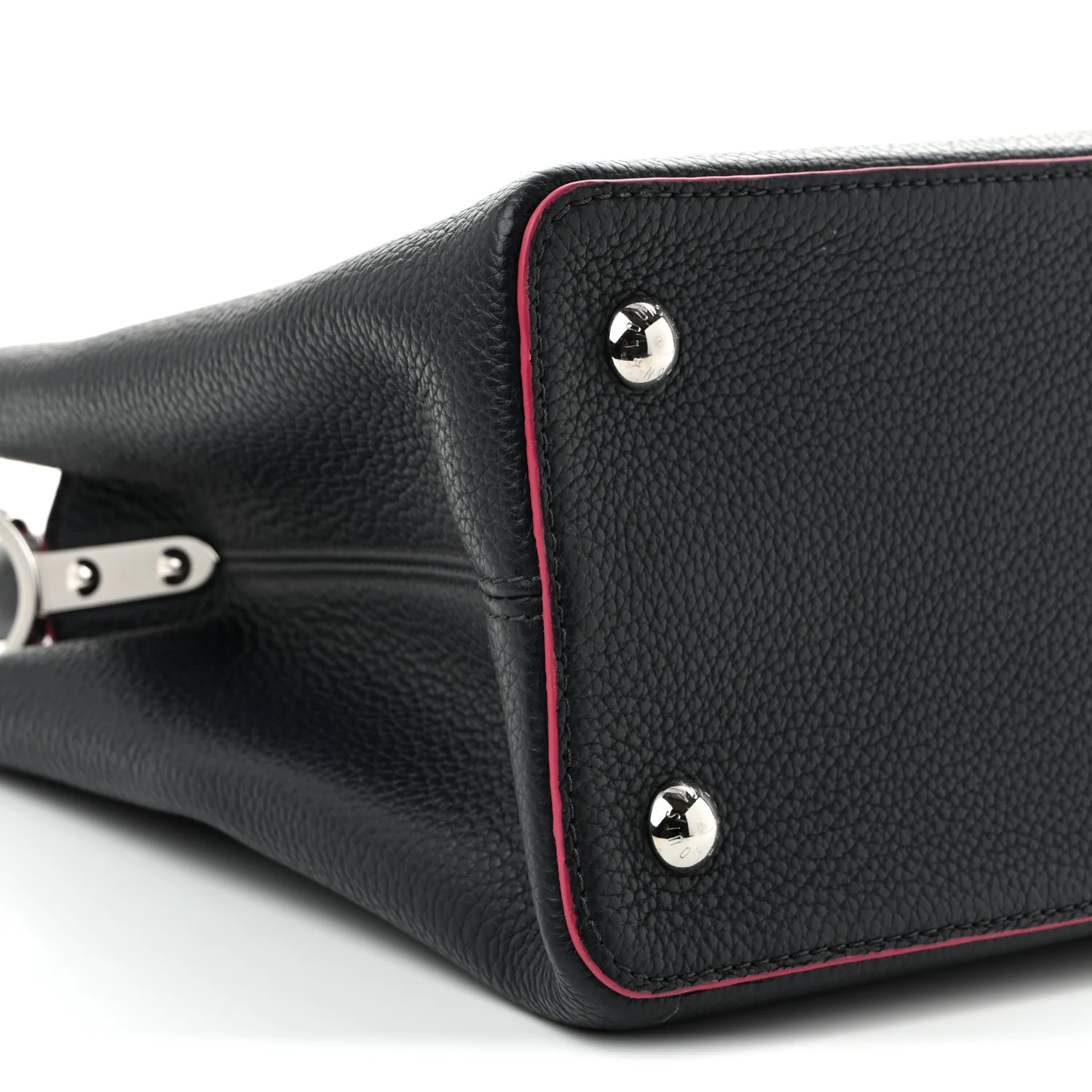 Taurillon Capucines MM Cobalt Fuchsia - Top Club