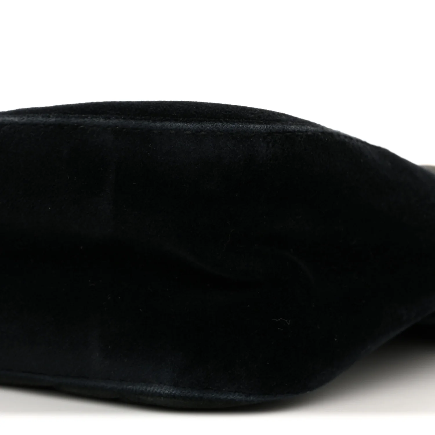 Velvet Matelasse Loved Embroidered Medium GG Marmont Shoulder Bag Black - Top Club