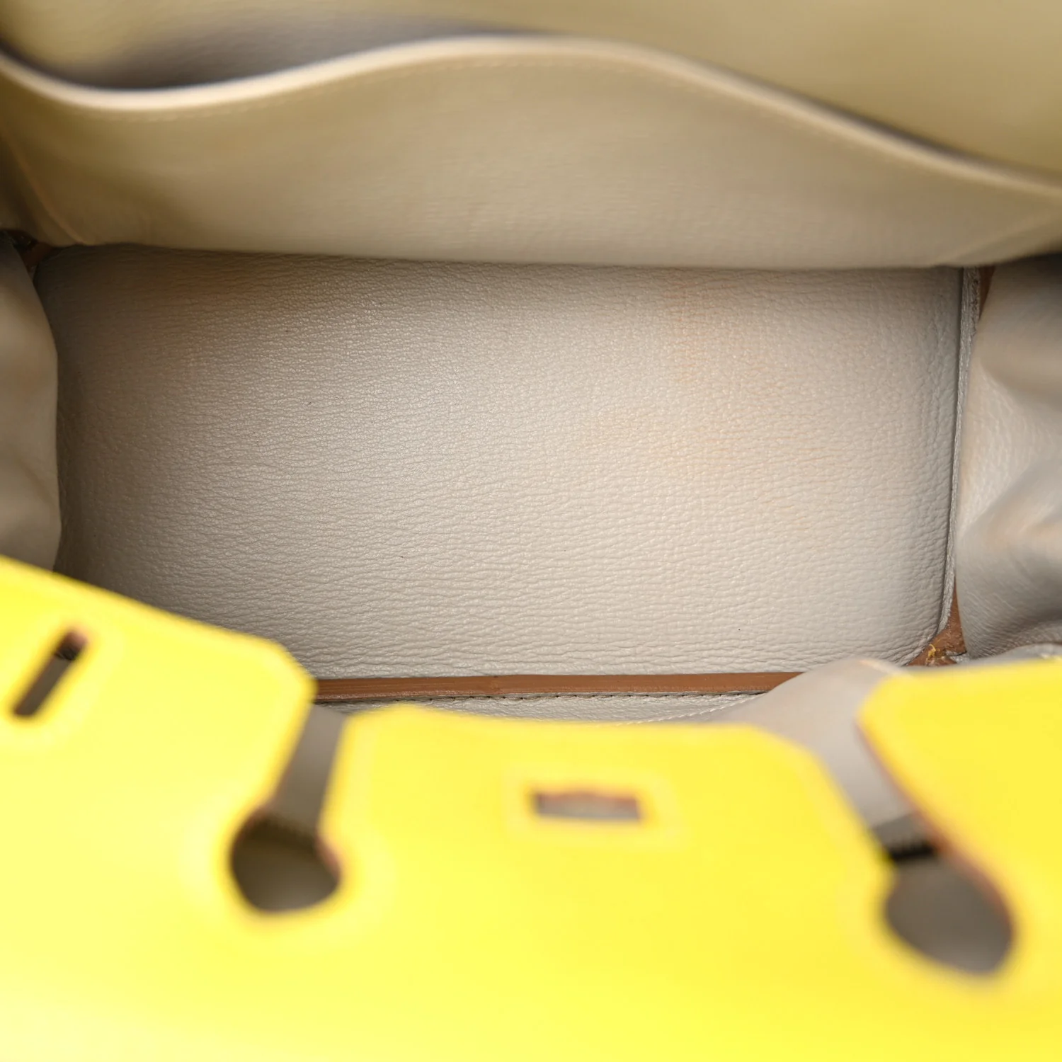 Epsom Candy Birkin 25 Lime Gris Perle - Top Club