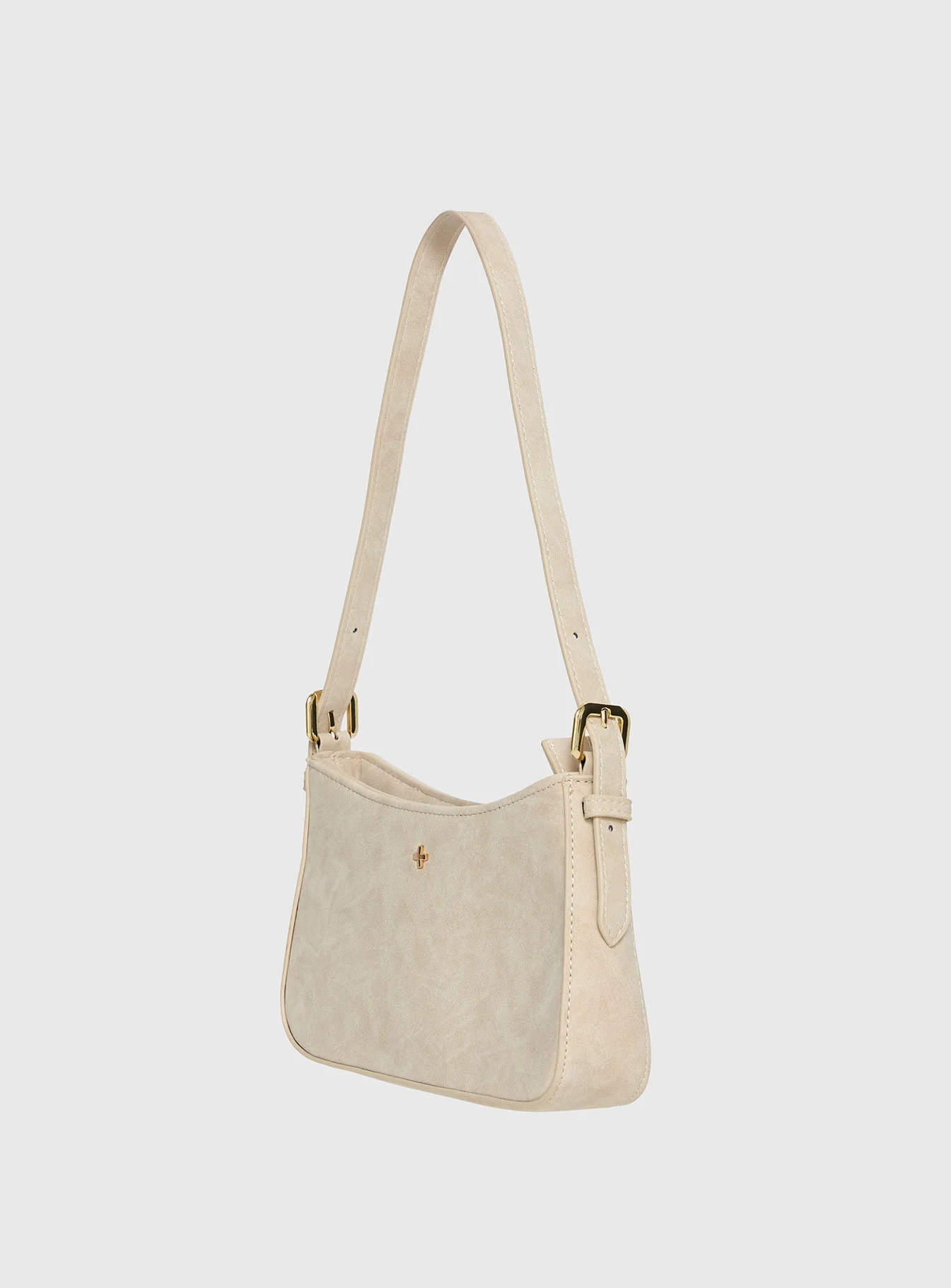 Peta & Jain Lilu Bag Cream Faux Suede