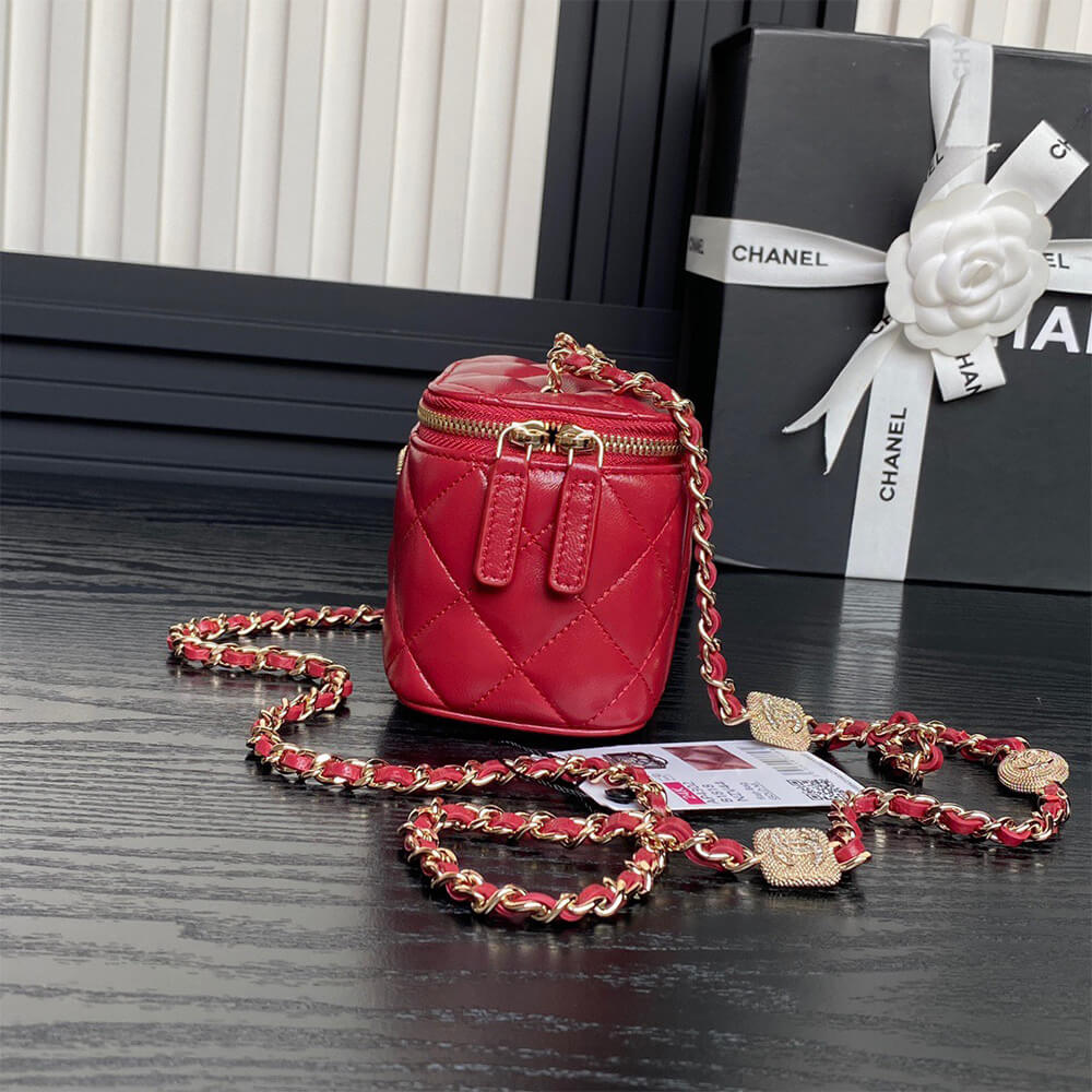 CHANEL Small Vanity with Chain(HIGH-END GRADE) - Top Club
