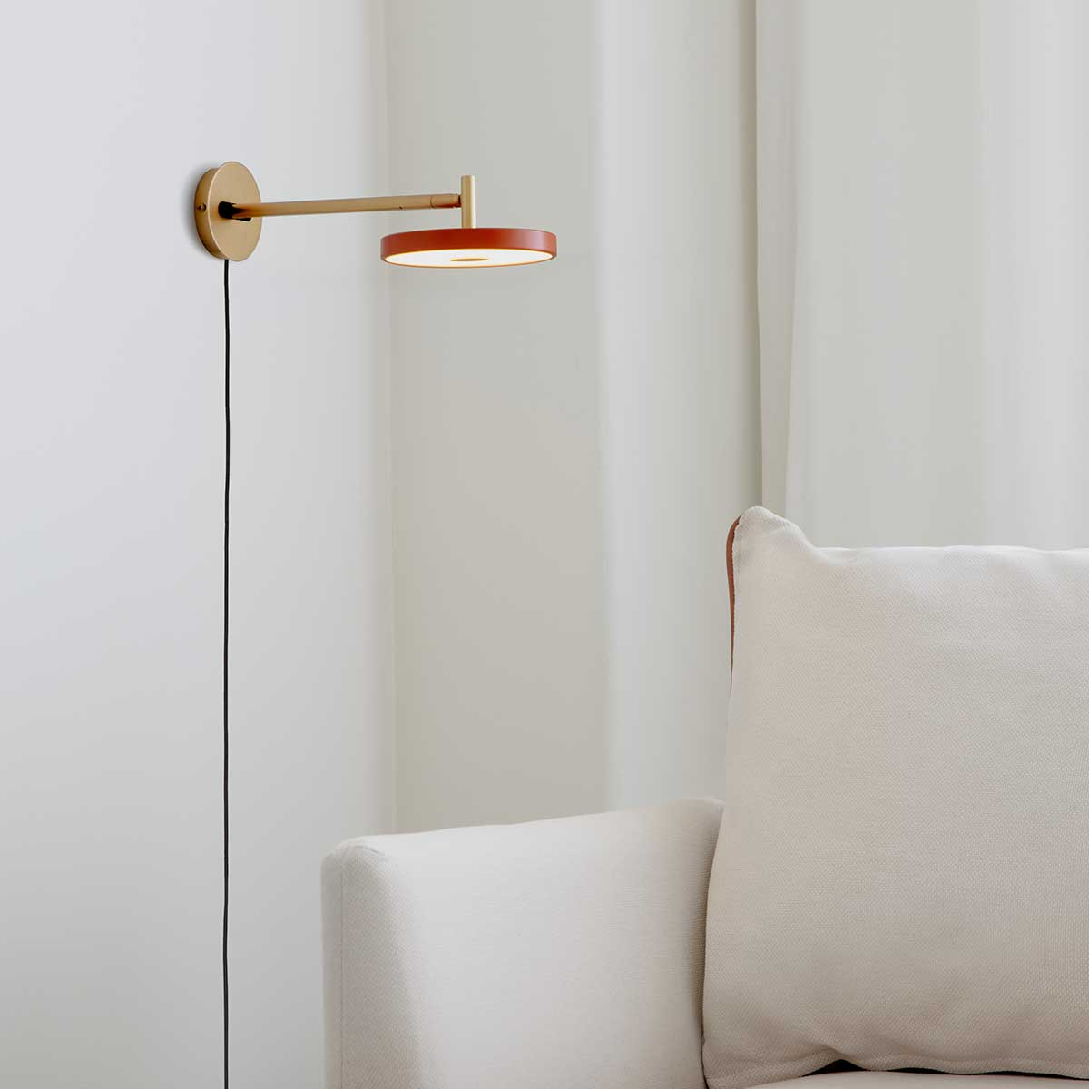 Wandlamp Asteria Long Olijf