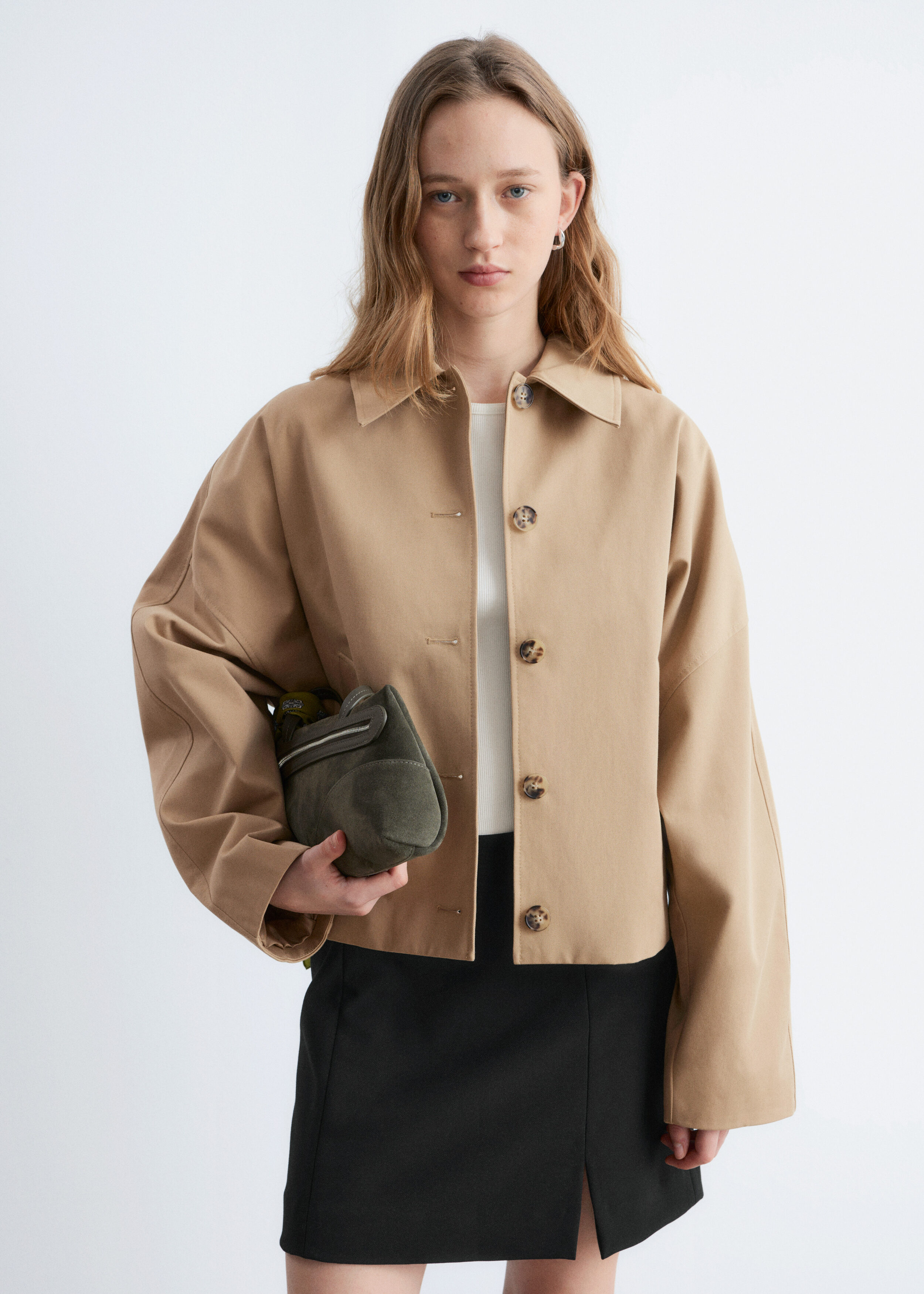 & Other Stories HIGH-WAIST MINI SKIRT