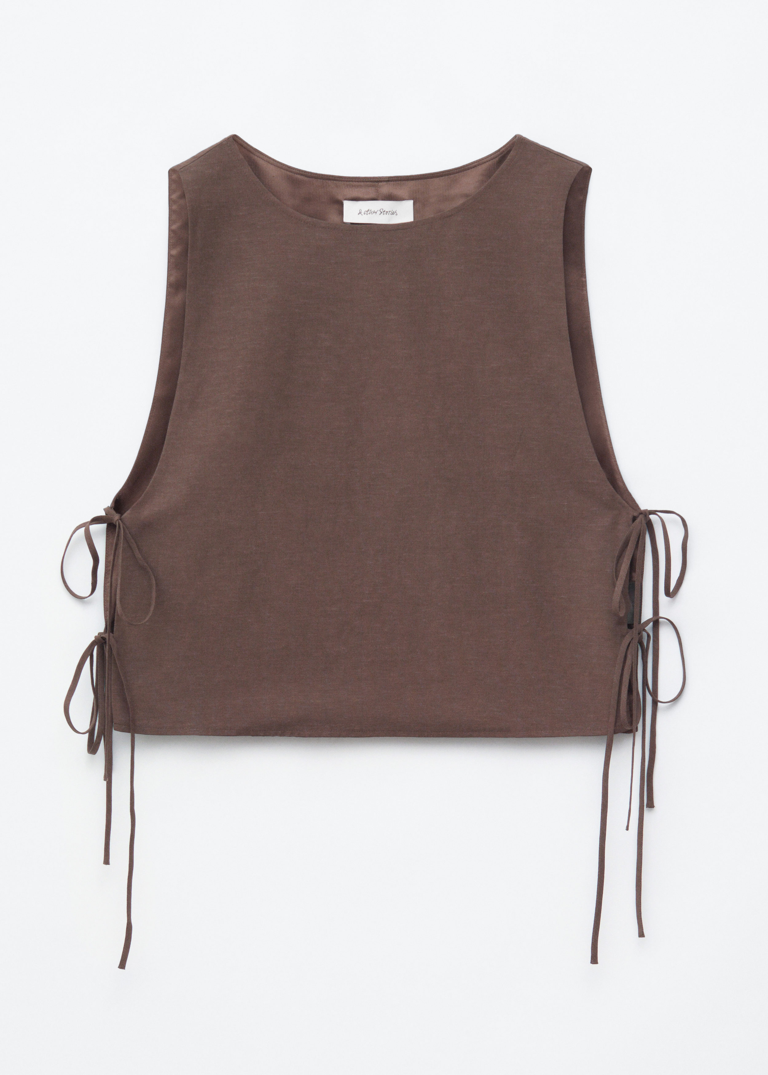 & Other Stories WOVEN BIB COLLAR