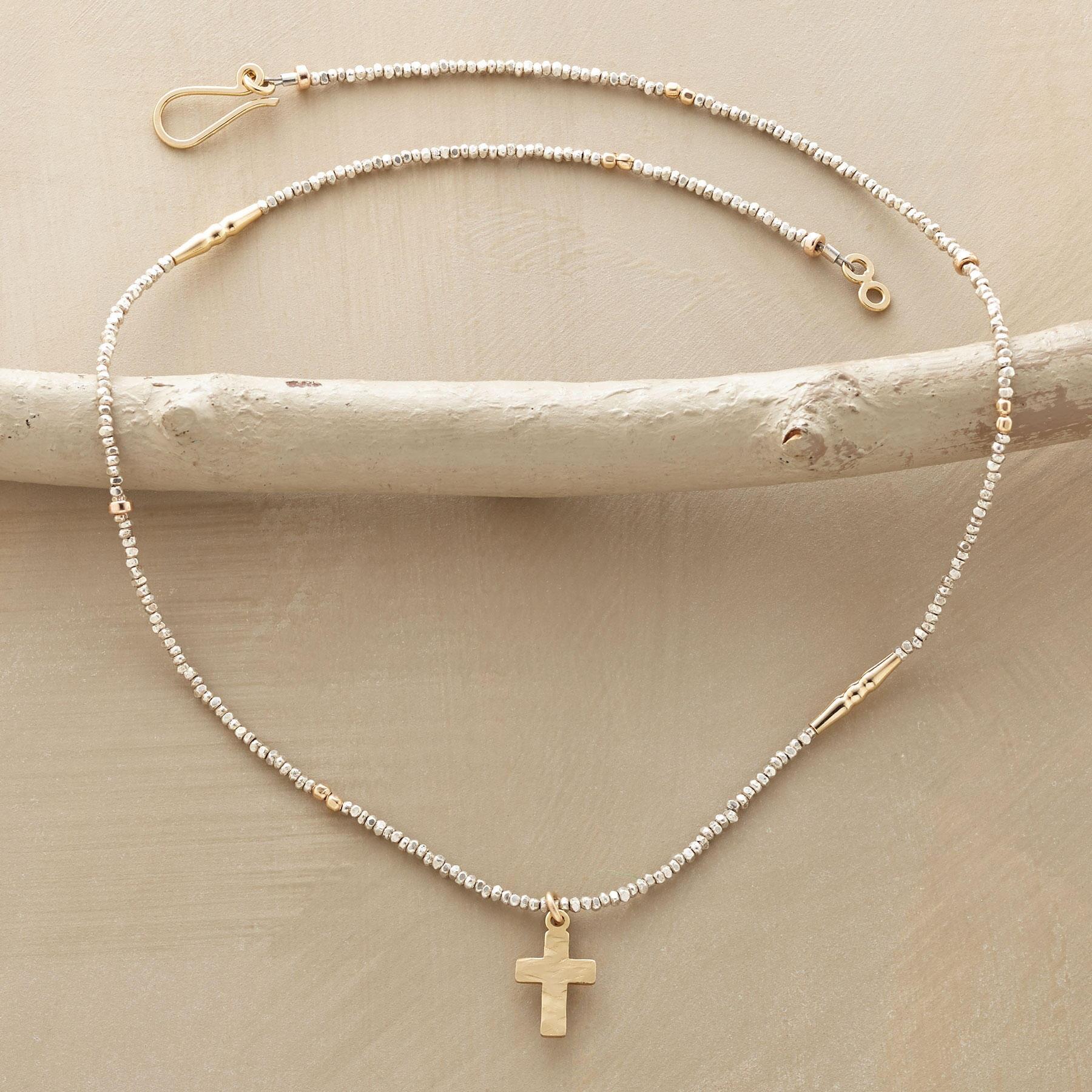 Carved Cross Necklace - Sundance Living