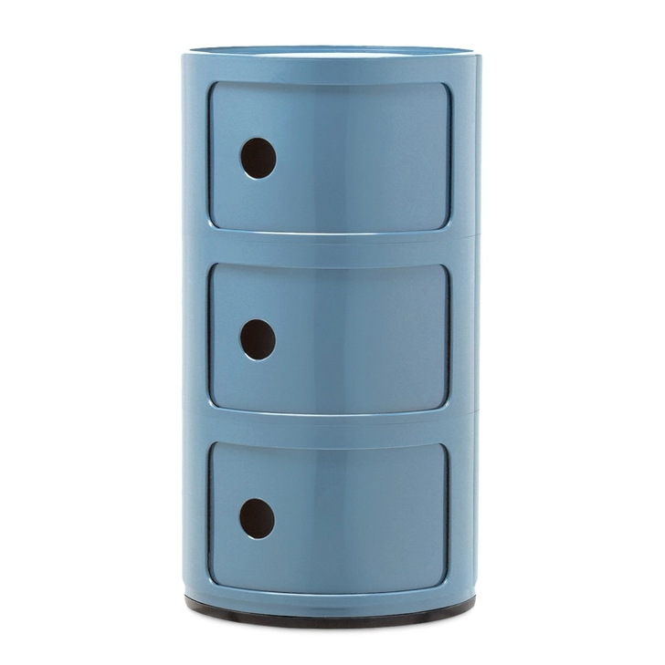 Nachtkastje Componibili 3 sky blue
