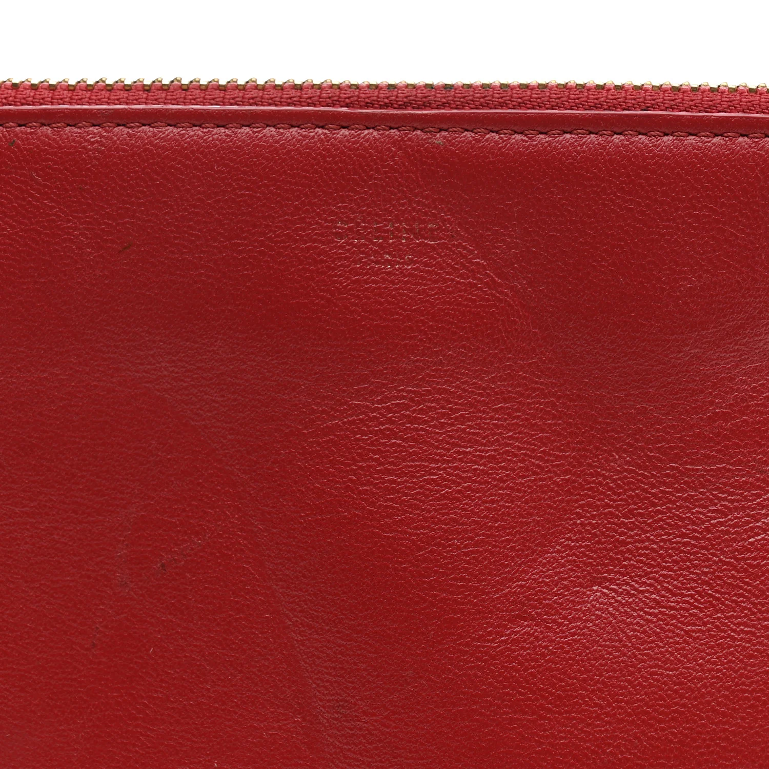 Lambskin Large Trio Crossbody Bag Red - Top Club