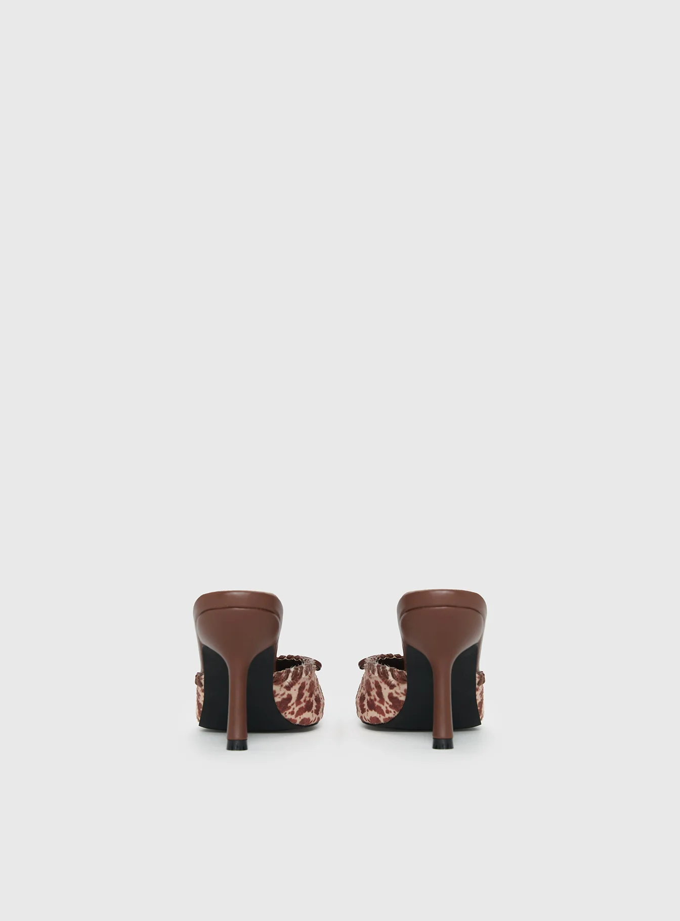 Boardroom Pointed Toe Heels Caramel Cow