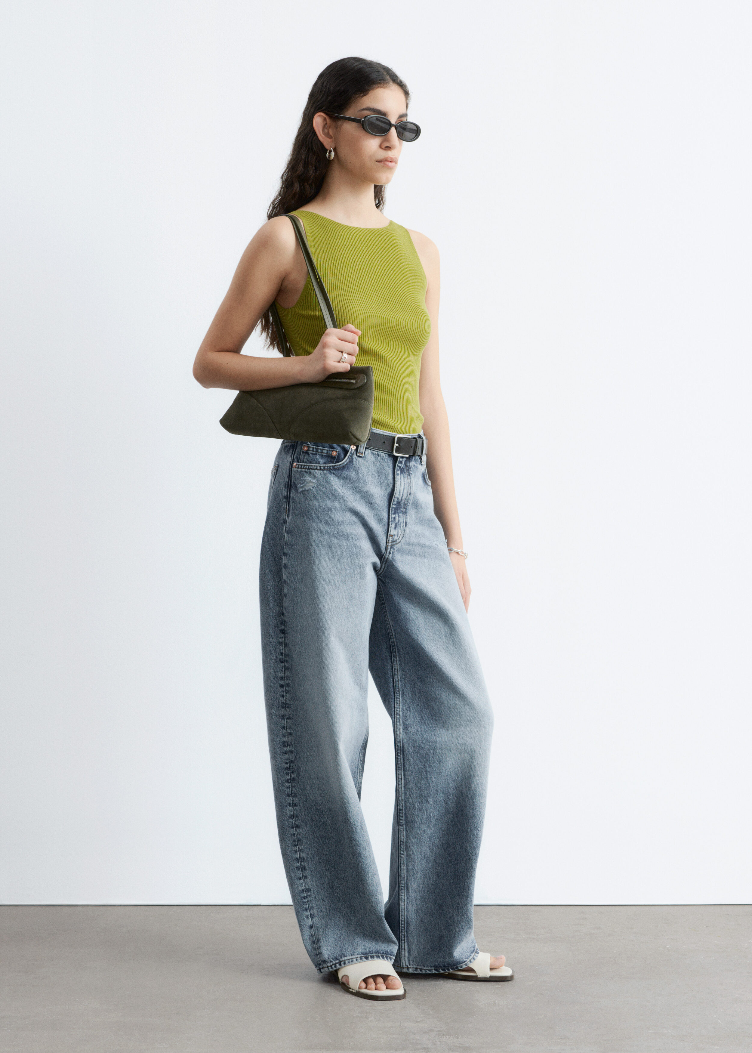 & Other Stories RIB-KNIT TANK TOP