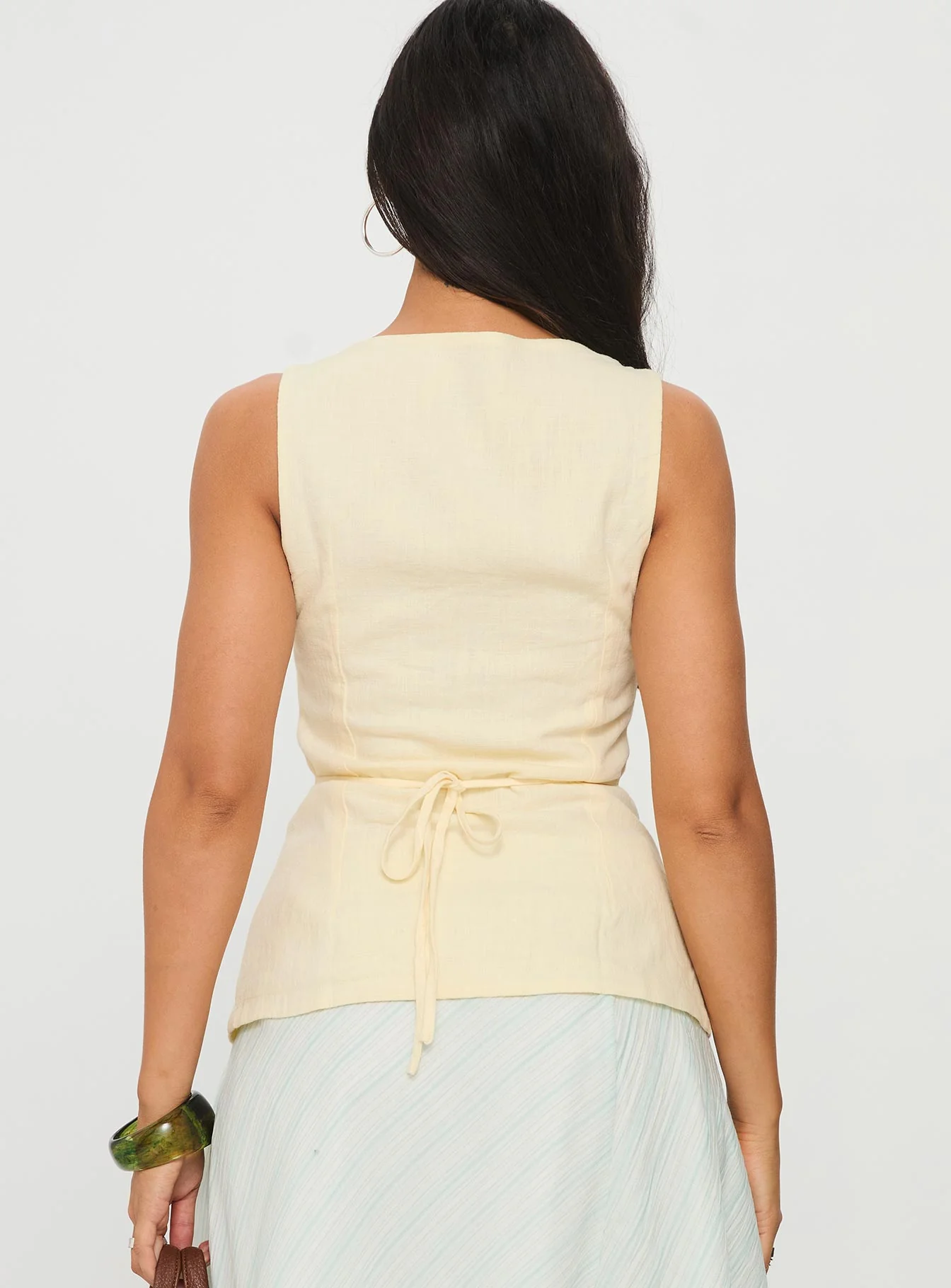 Spirito Vest Top Butter