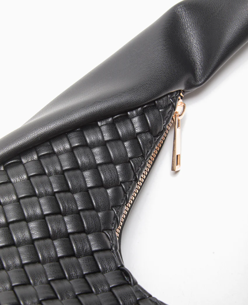 Pimkie Sac demi-lune en simili tressé