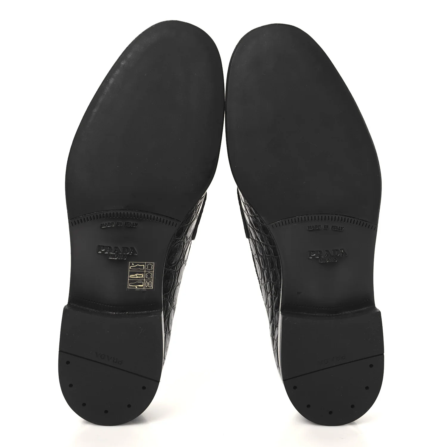 Crocodile Mens Loafers 7 Black - Top Club