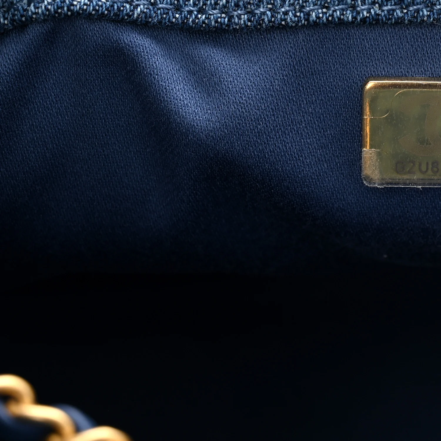 Washed Denim Quilted Mini Chanel 25 Handbag Blue - Top Club