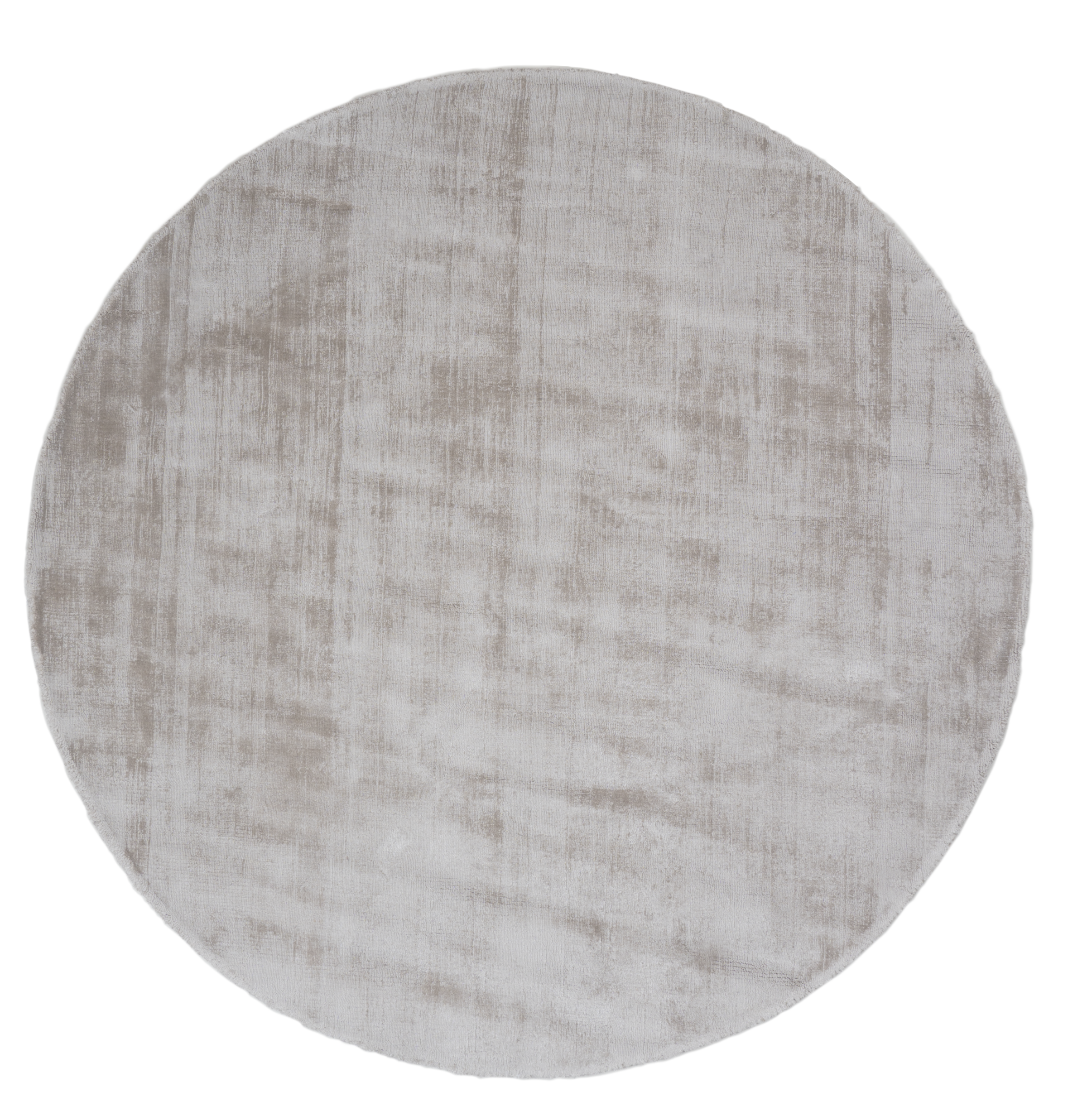 Viscose Rond Light Grey ø150 cm