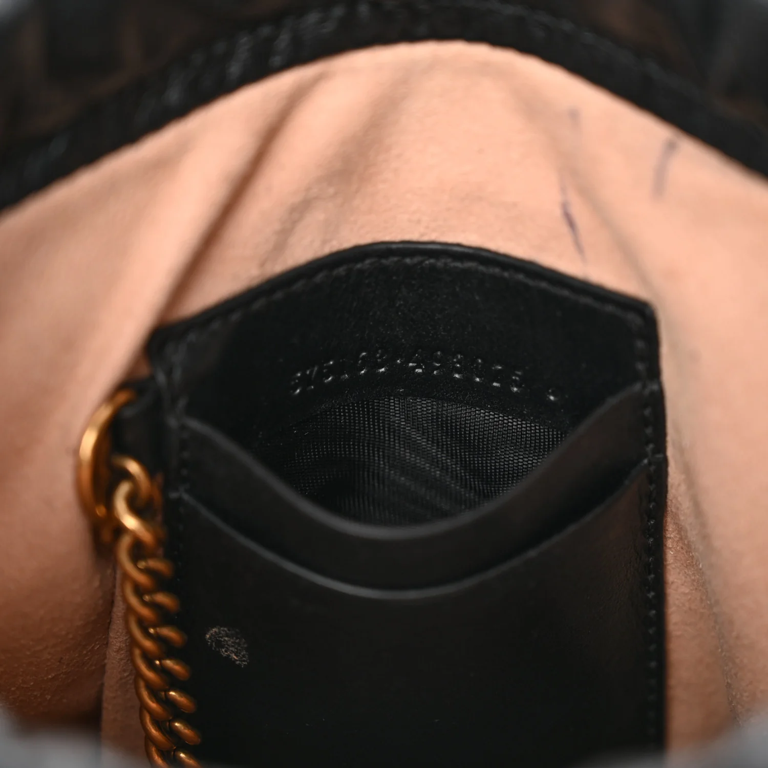 Calfskin Matelasse Mini GG Marmont 2.0 Bucket Bag Black - Top Club