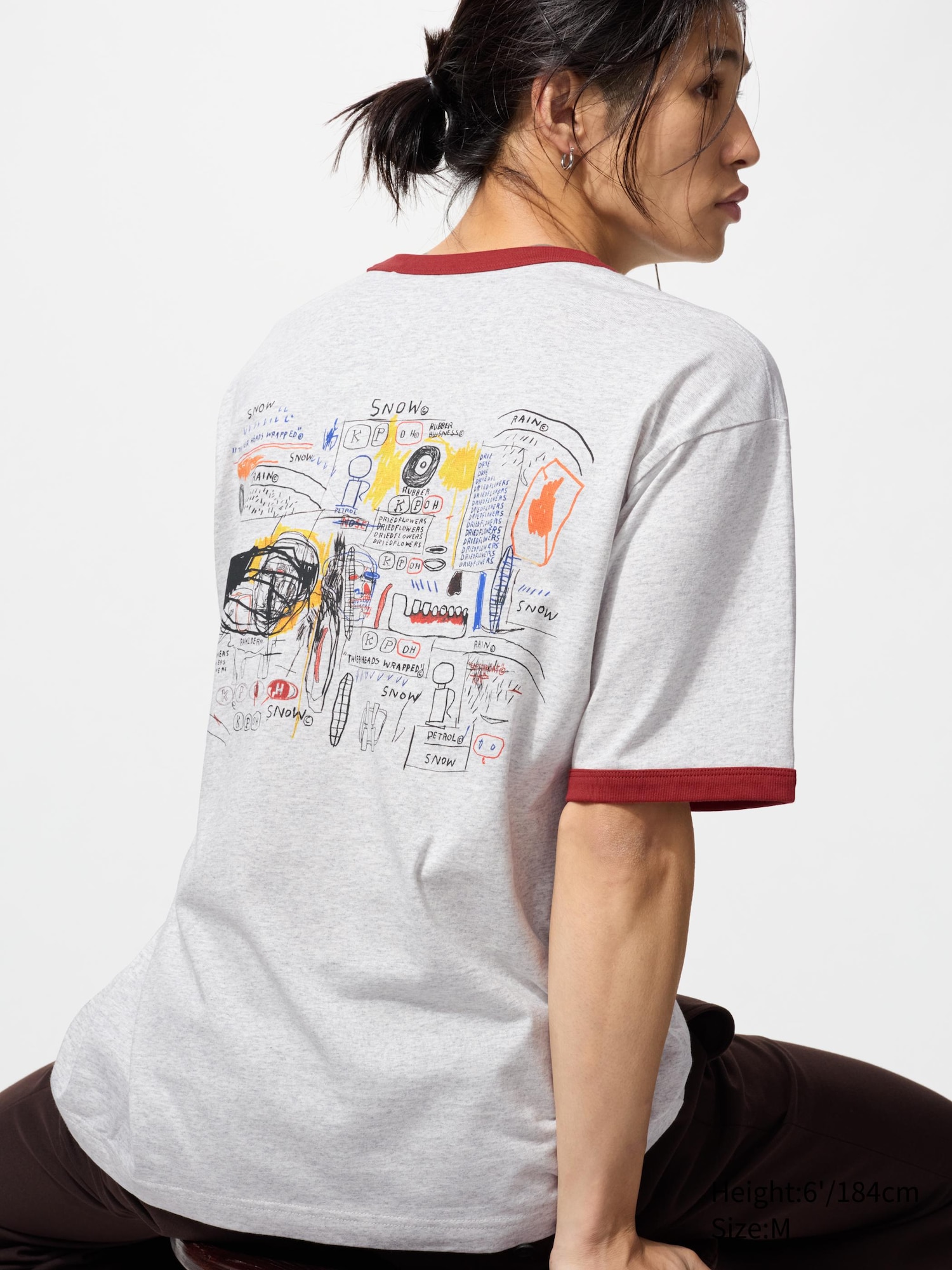 NY POP ART Jean-Michel Basquiat UT Graphic T-Shirt