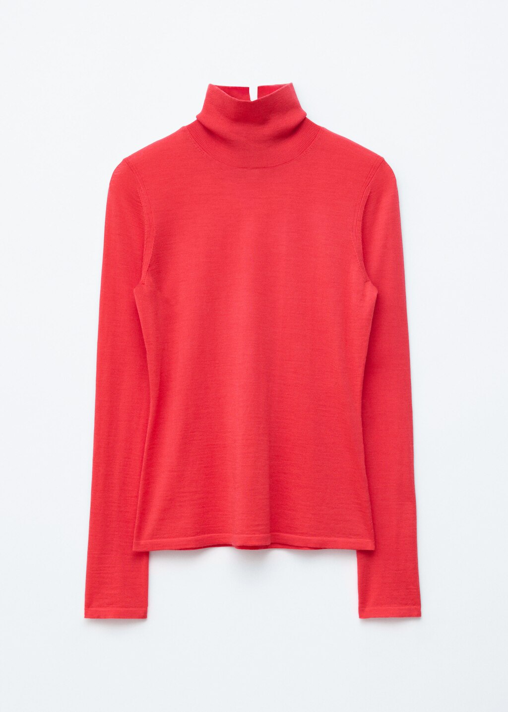 & Other Stories MERINO WOOL POLO NECK TOP