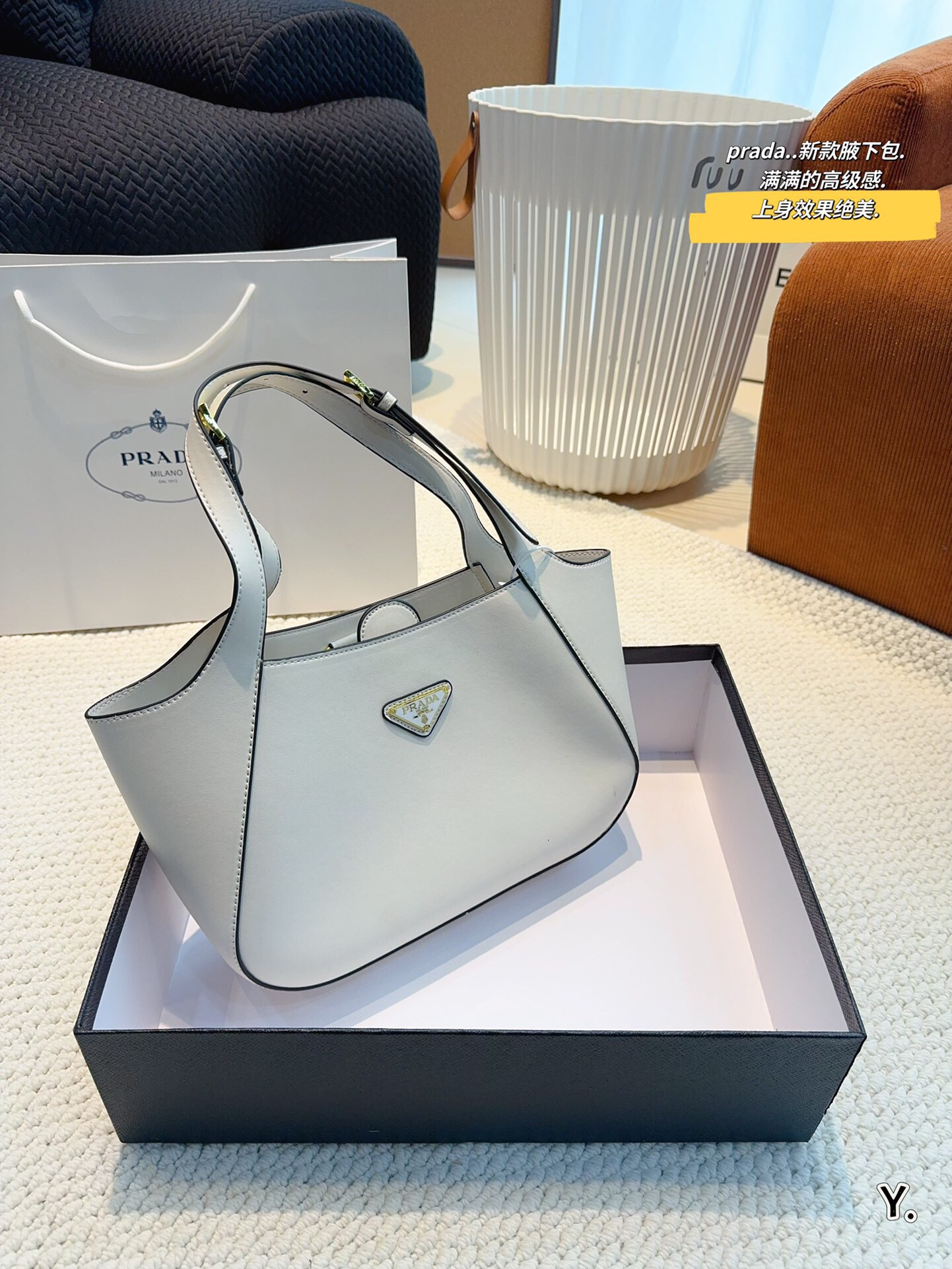 Pra new arrival hobo bag size: 27*7*19cm - Top Club