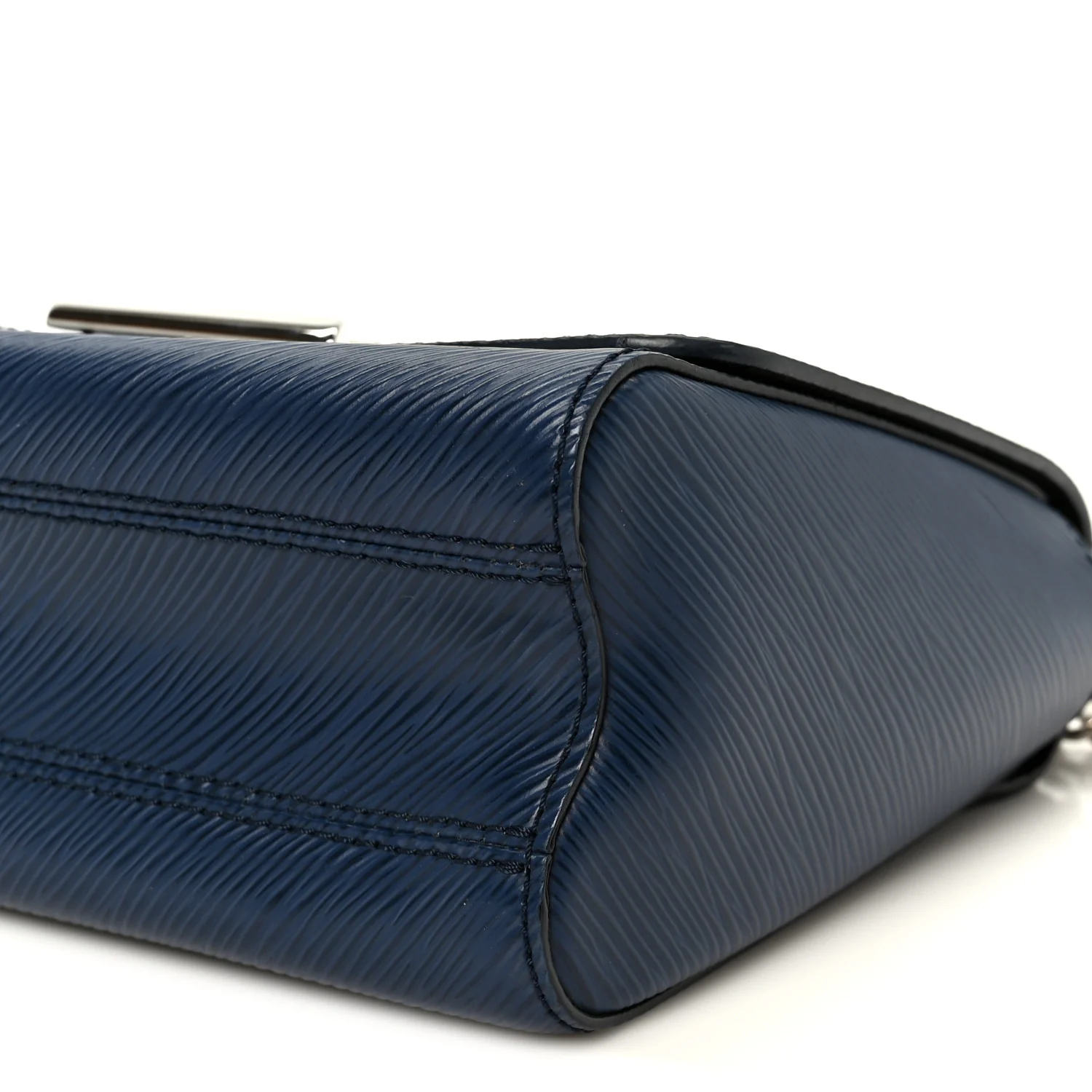 Epi Twist Shoulder Bag MM Navy - Top Club