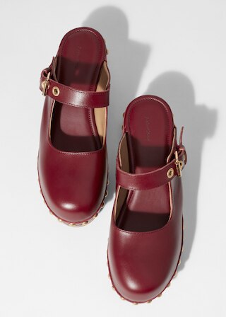 & Other Stories MARY-JANE LEATHER MULES