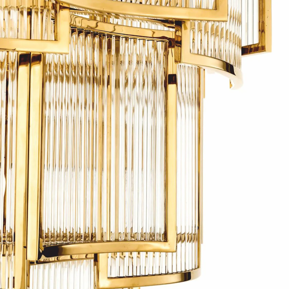 Luxury chandelier gold Ø 58 x H. 84 cm - Hotel & Restaurant chandelier