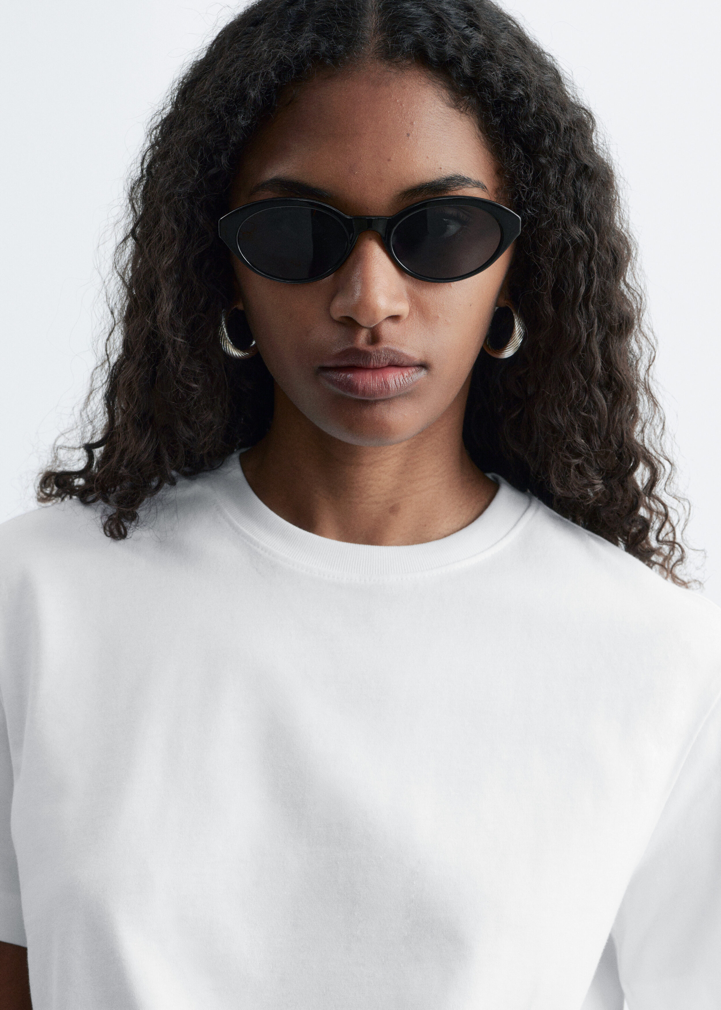& Other Stories COTTON CREW-NECK T-SHIRT