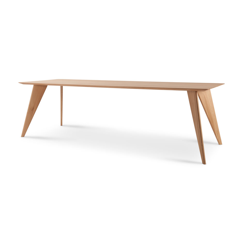 Eettafel Timber eiken honing 260x90 cm