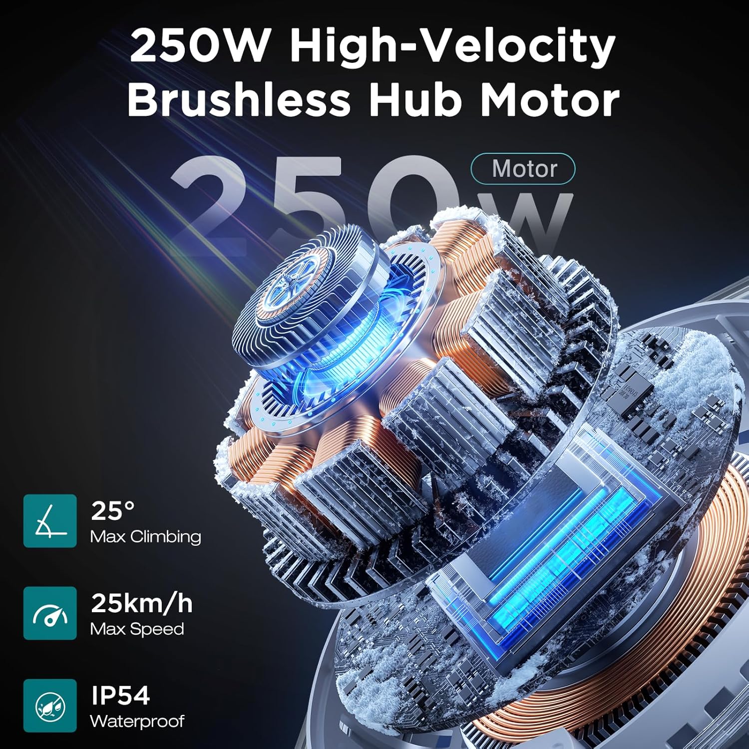 HITWAY Bicicletta Elettrica, Bici Elettrica 16 Pollici, Pieghevole E BIKE Batteria 36V/7,8Ah, Motore 250W, Massima 25km/h, Autonomia 35-70km, Urbana Pedelec Ebike per Unisex Adulti