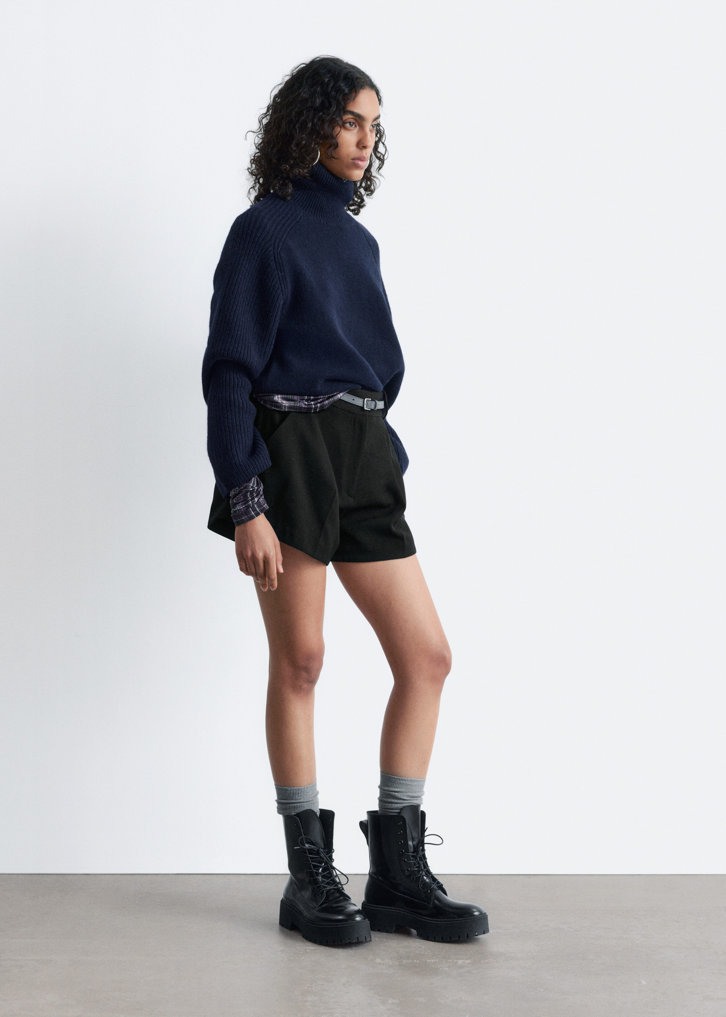 & Other Stories BOXY TURTLENECK JUMPER